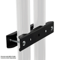 Peerless Modular Series Dual Pole Stacking Clamp (Black) MOD-ASC2