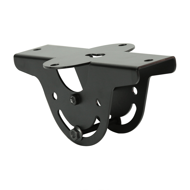 Peerless-AV Modular Series Cathedral Ceiling Plate MOD-CPC, ceiling pole coupling bracket front three-quarter view