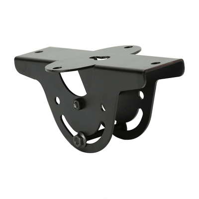 Peerless-AV Modular Series Cathedral Ceiling Plate MOD-CPC, ceiling pole coupling bracket front three-quarter view