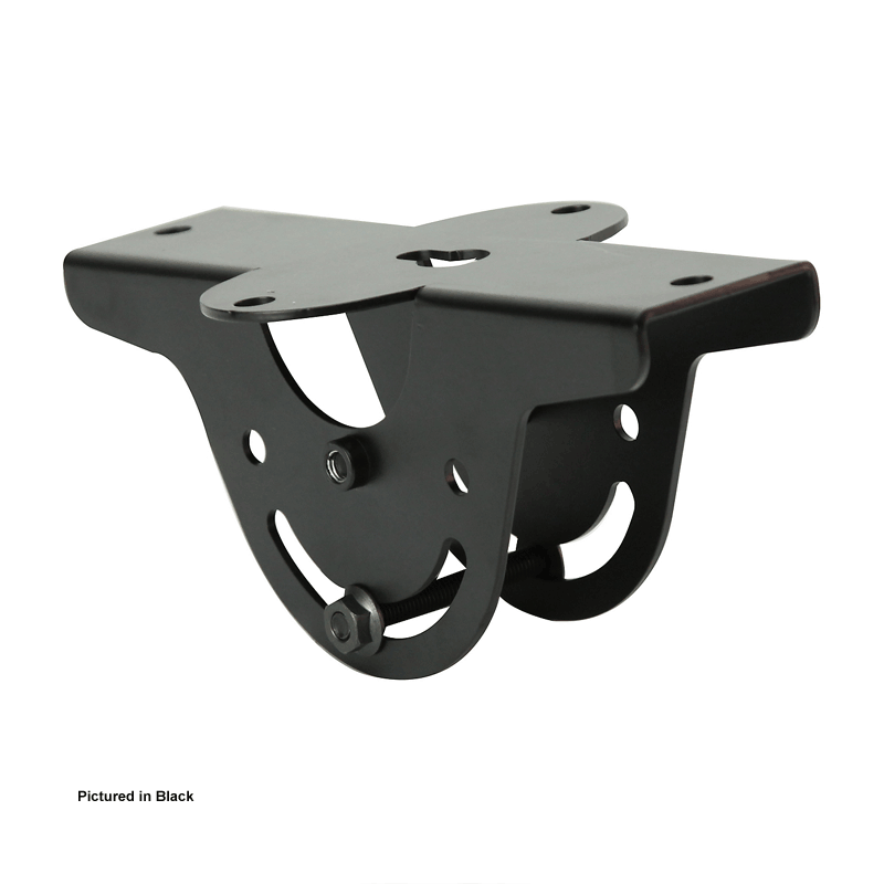 Peerless-AV Modular Series Cathedral Ceiling Plate MOD-CPC-W, black ceiling plate bracket underside view