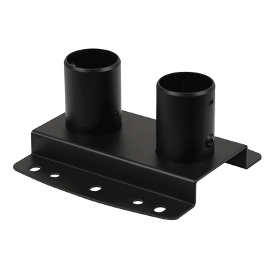 Peerless Modular Dual Pole Ceiling or Floor Plate (Black) MOD-CPF2