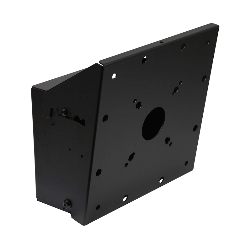 Peerless Modular Dual Pole Single Display Mount (Black) MOD-FPMS2