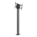 Peerless Modular Series Dual Pole Pedestal Kit (Black) MOD-FPP2KIT200-B