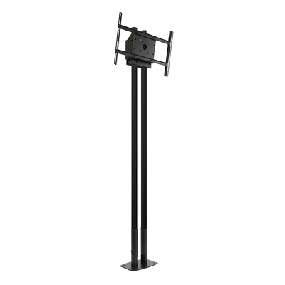 Peerless Modular Series Dual Pole Pedestal Kit (Black) MOD-FPP2KIT200-B