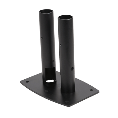 Peerless-AV Modular Series Dual Pole Pedestal Kit MOD-FPP2KIT200, dual-pole floor plate and support sleeves