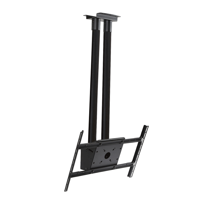 Peerless Modular Series Dual Pole Ceiling TV Mount Kit (Black) MOD-FPS2KIT150-B
