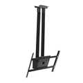 Peerless Modular Series Dual Pole Ceiling TV Mount Kit (Black) MOD-FPS2KIT150-B