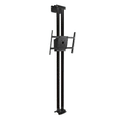 Peerless Modular Series Dual Pole Floor-to-Wall Kit (Black) MOD-FW2KIT300-B