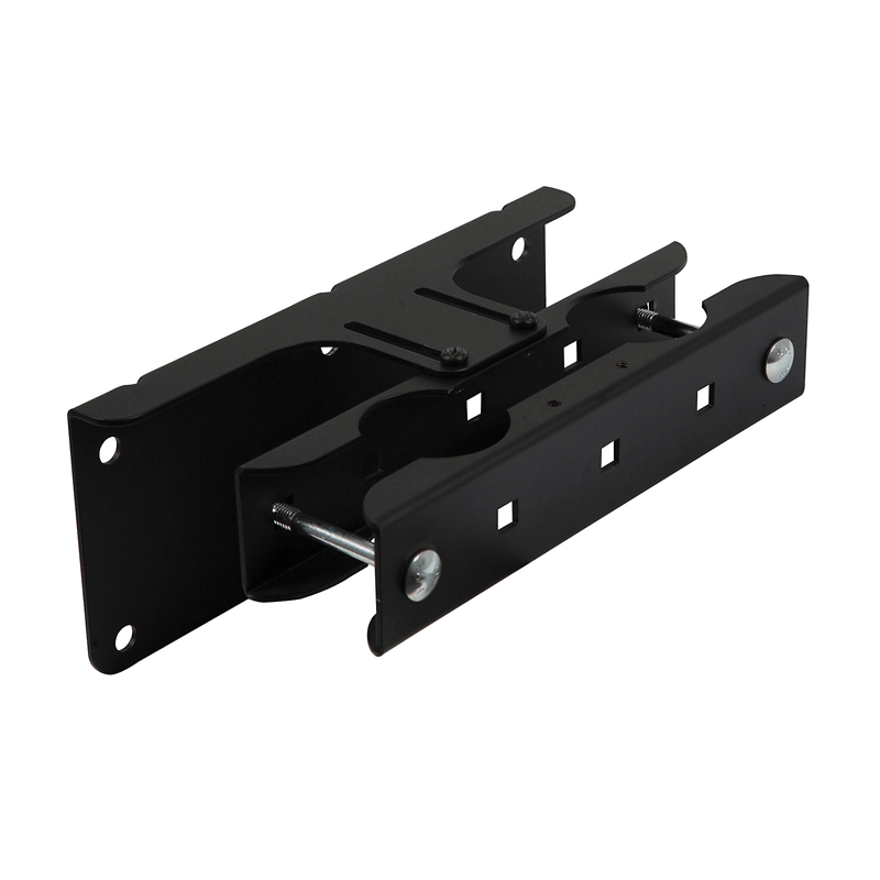 Peerless Modular Dual Pole Wall Plate (Black) MOD-WP2