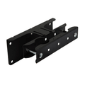 Peerless Modular Dual Pole Wall Plate (Black) MOD-WP2