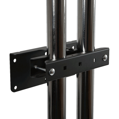 Peerless-AV Modular Dual Pole Wall Plate MOD-WP2, dual-pole display adapter bracket