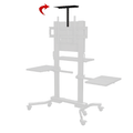 Crimson Top Shelf for Heavy Duty Carts or Stands MS9T