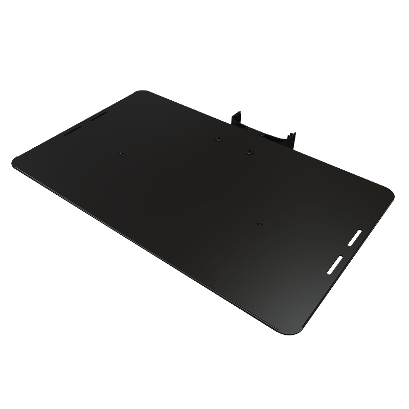Crimson Steel Shelf for Carts or Stands (Black) MSM