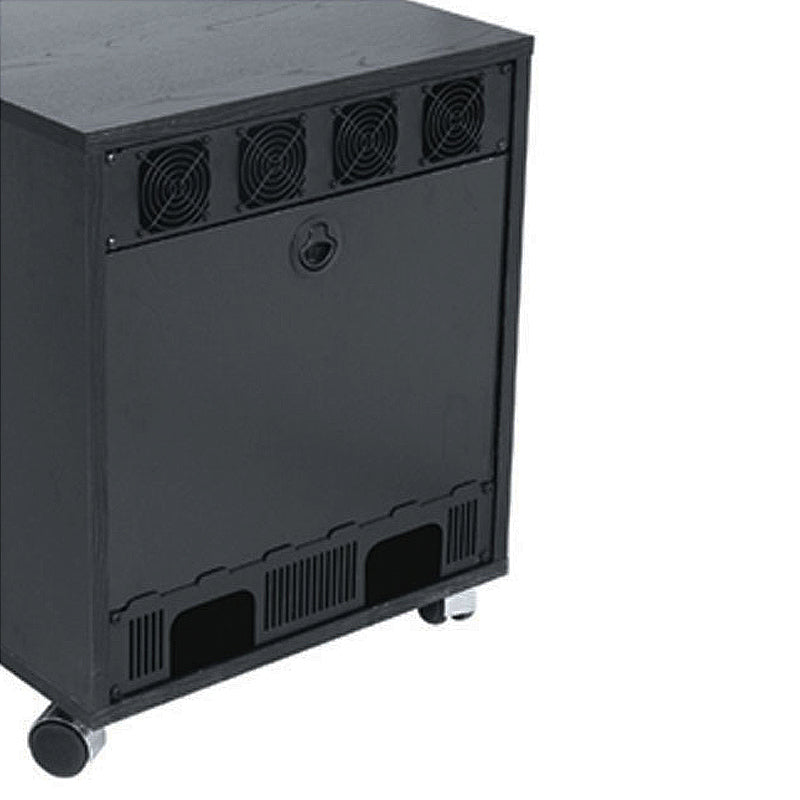 Middle Atlantic Laminate Rear Access Panel (12RU, Black) RK-RAP12