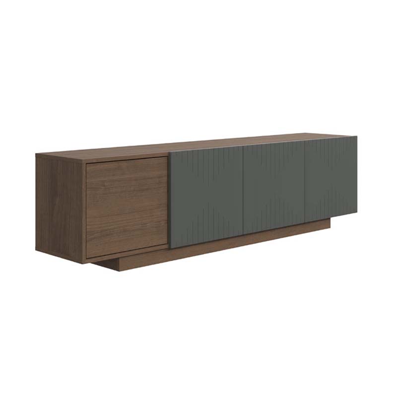Nexera Riva TV Stand (71-inch, Walnut) 125050