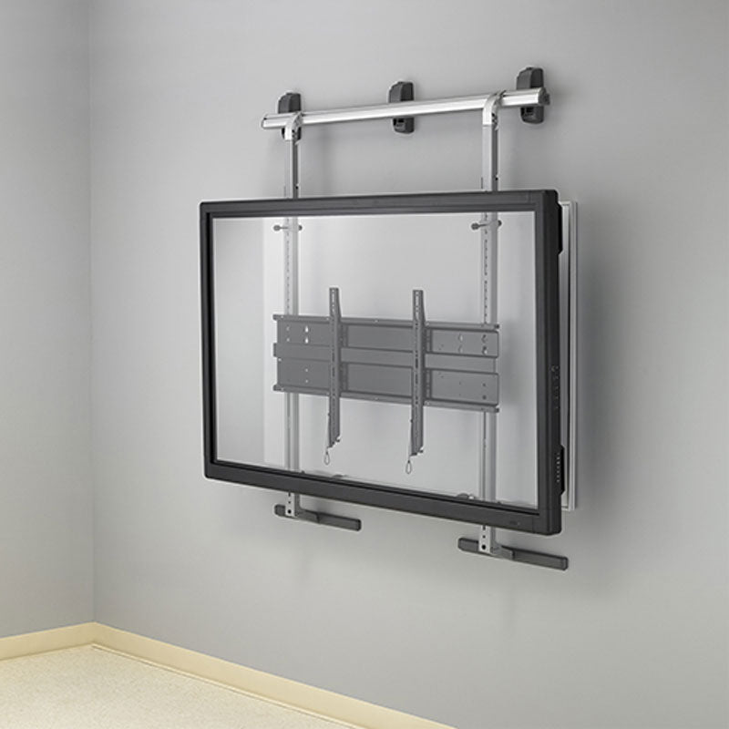 Chief Over-the-Whiteboard Interactive Display Mount OB1U, video wall mount installed with upper display