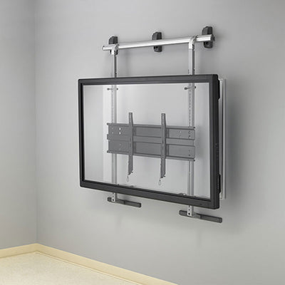 Chief Over-the-Whiteboard Interactive Display Mount OB1U, video wall mount installed with upper display