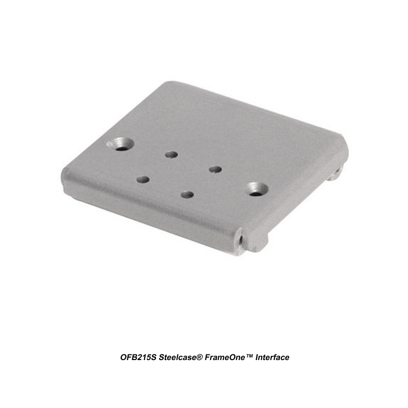 Chief Kontour K1C210S & Steelcase FrameOne Interface K1C210SXF1, monitor arm interface plate