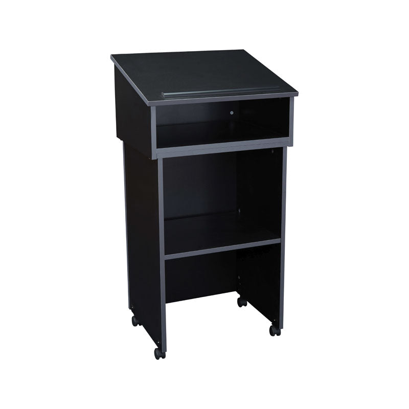 Oklahoma Sound Lectern Base Tabletop Combo (Black) 22/112-BK