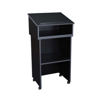 Oklahoma Sound Lectern Base Tabletop Combo (Black) 22/112-BK