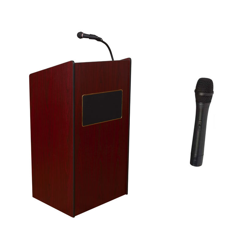 Oklahoma Sound Aristocrat Sound Lectern (Handheld Mic) 6010-MY/LWM-5
