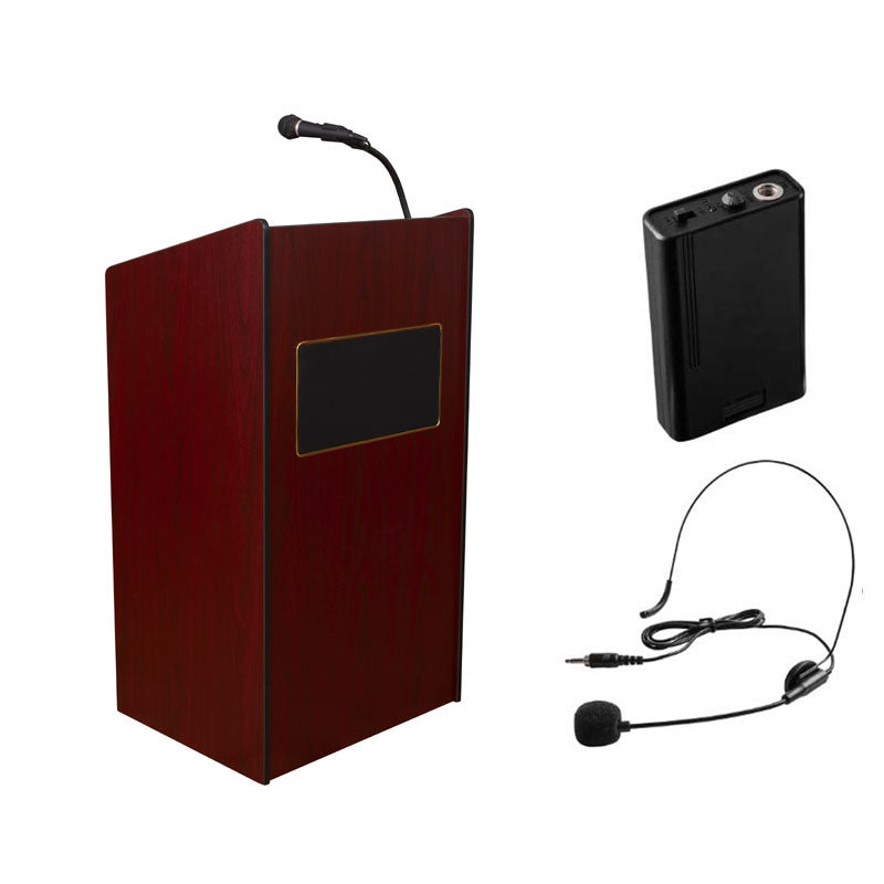 Oklahoma Sound Aristocrat Sound Lectern (Headset Mic) 6010-MY/LWM-7