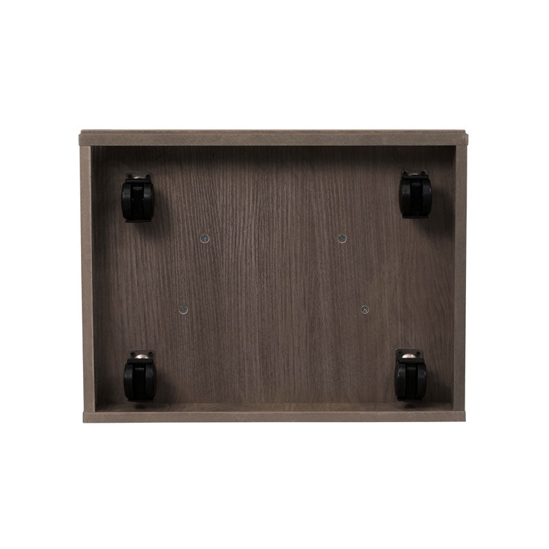 Oklahoma Sound Orator Lectern 800X-RW/LWM-5, multimedia lectern base underside view
