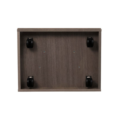 Oklahoma Sound Orator Lectern 800X-RW/LWM-5, multimedia lectern base underside view