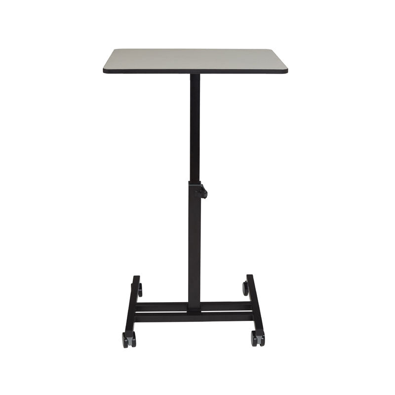 Oklahoma Sound NPS Sit-Stand Students Desk EDTC, mobile sit-stand desk front view