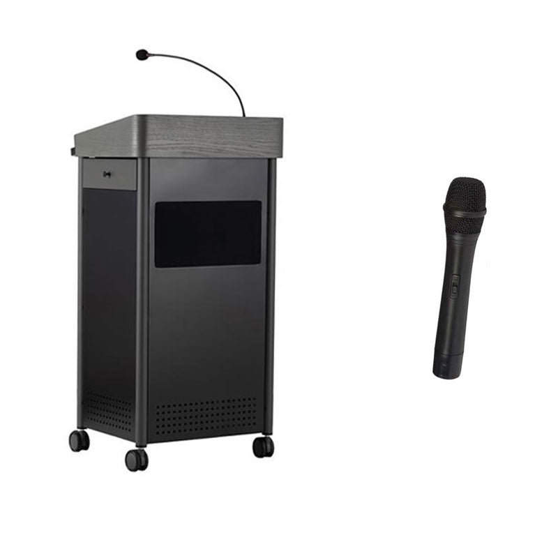 Oklahoma Sound Greystone Lectern (Speaker, Handheld Mic) GSL-S/LWM-5