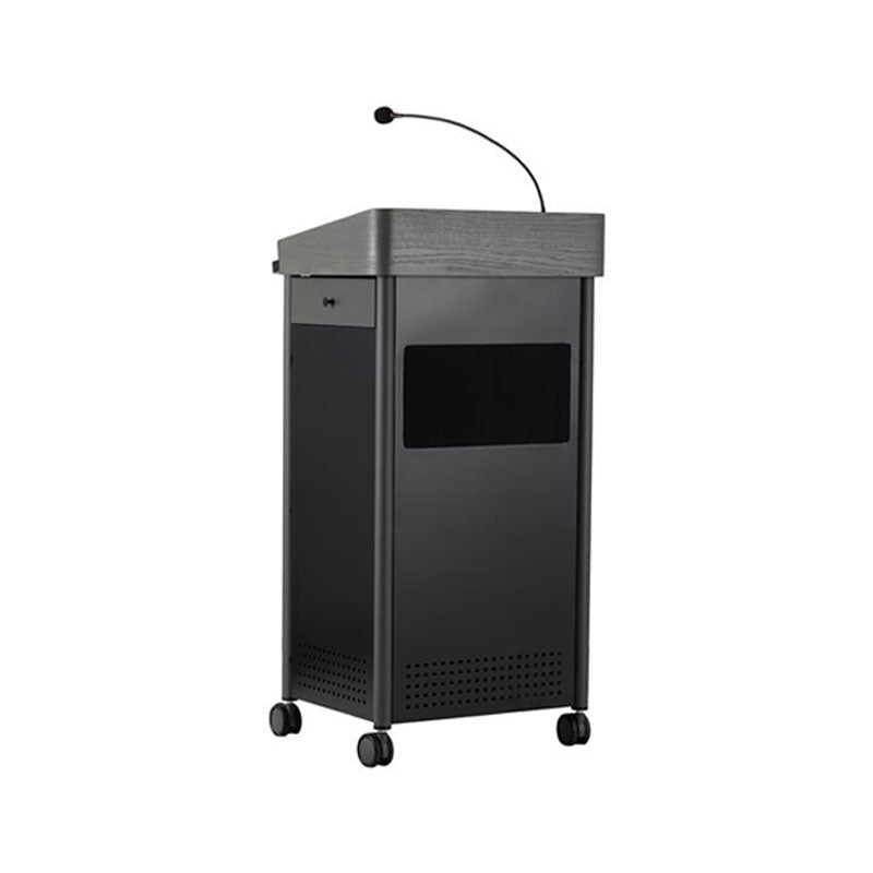 Oklahoma Sound Greystone Lectern (Speaker, Wired Clip-On Mic) GSL-S