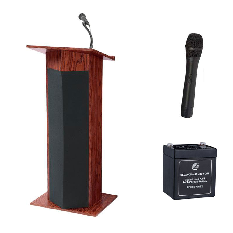 Oklahoma Sound Power Plus Lectern (Batt) M111PLS-MY/LWM-5