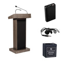 Oklahoma Sound Power Plus Lectern (Batt) M111PLS-RW/LWM-6