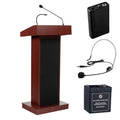 Oklahoma Sound Orator Lectern (Battery, Headset, Mahogany) M800X-MY/LWM-7