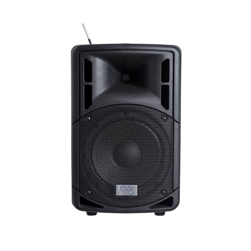 Oklahoma Sound 40 Watt Wireless PA System PRA-8000/PRA8-7, portable PA speaker front view