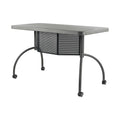 Oklahoma Sound Teacher's WorkPod Desk (Charcoal Slate) TWPD