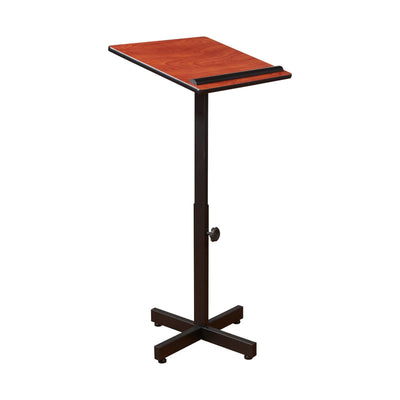 Oklahoma Sound Portable Presentation Lectern Stand (Cherry) 70-CH