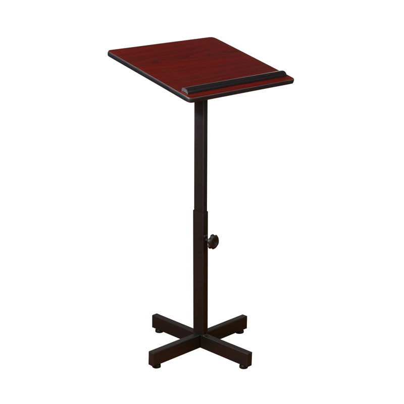 Oklahoma Sound Portable Presentation Lectern Stand (Mahogany) 70-MY