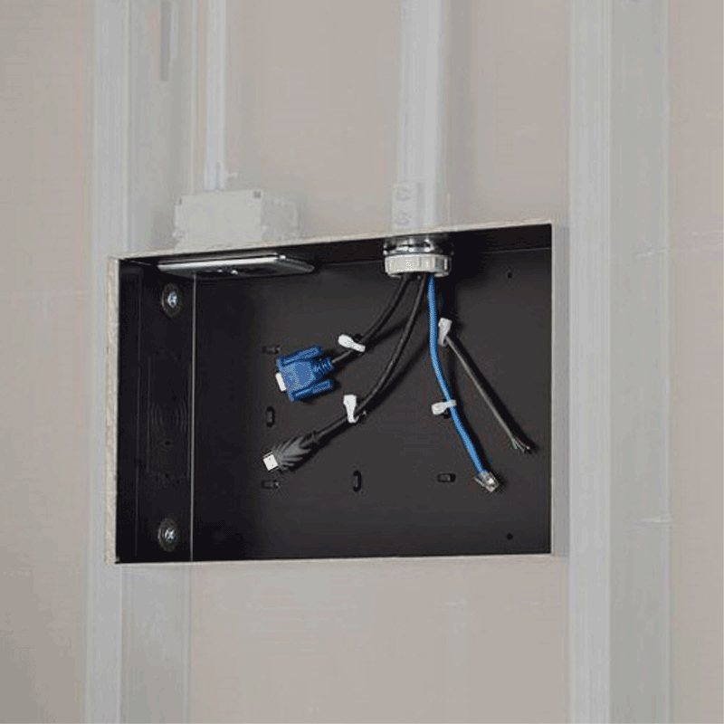 Chief In-Wall Storage Box (Black) PAC525