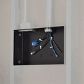 Chief In-Wall Storage Box (Black) PAC525