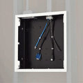 Chief Large In-Wall Mount Enclosure with Flange PAC526FW (White)