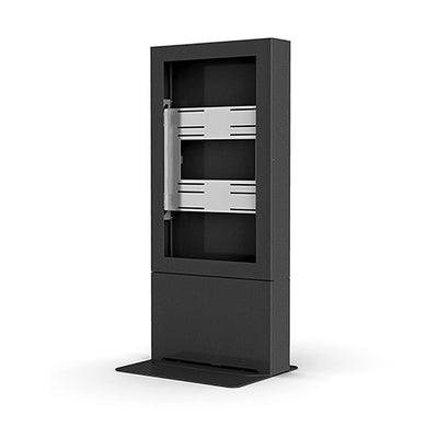 Chief Impact Kiosk Freestanding Base PACLFB, freestanding display kiosk, front perspective