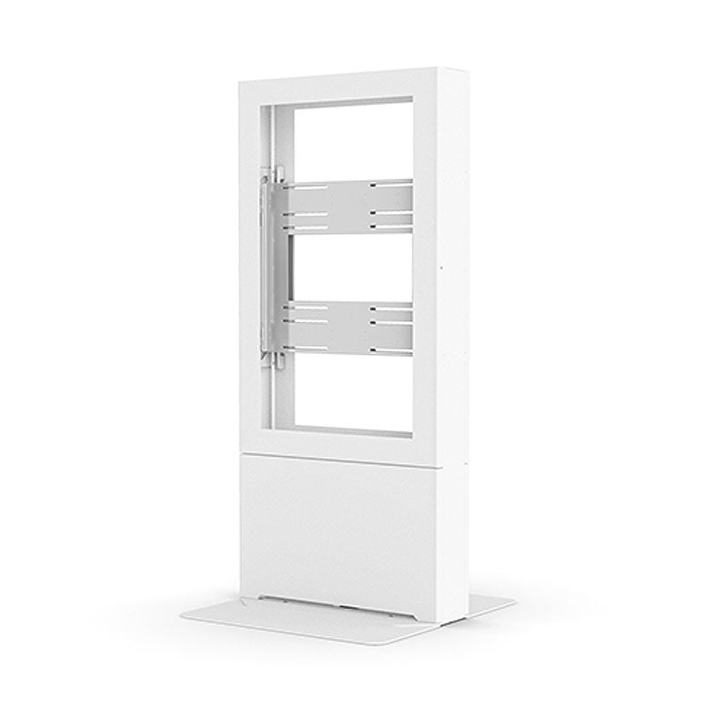 Chief Impact Kiosk Freestanding Base PACLFW-B2B, white freestanding display kiosk