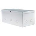 Peerless Plenum Box for CMJ Suspended Ceiling Plates (White) PB-1