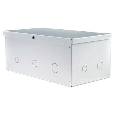 Peerless Plenum Box for CMJ Suspended Ceiling Plates (White) PB-1