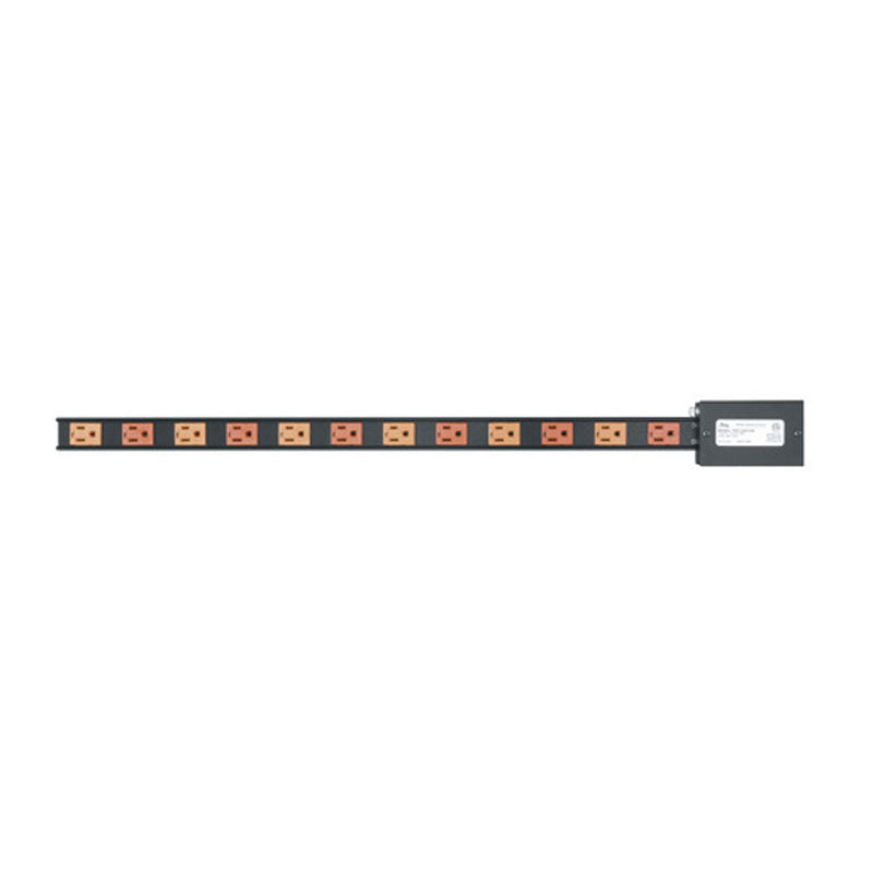 Middle Atlantic Power Strip (12 Outlet, 15A, Hardwired) PDT-2X615S
