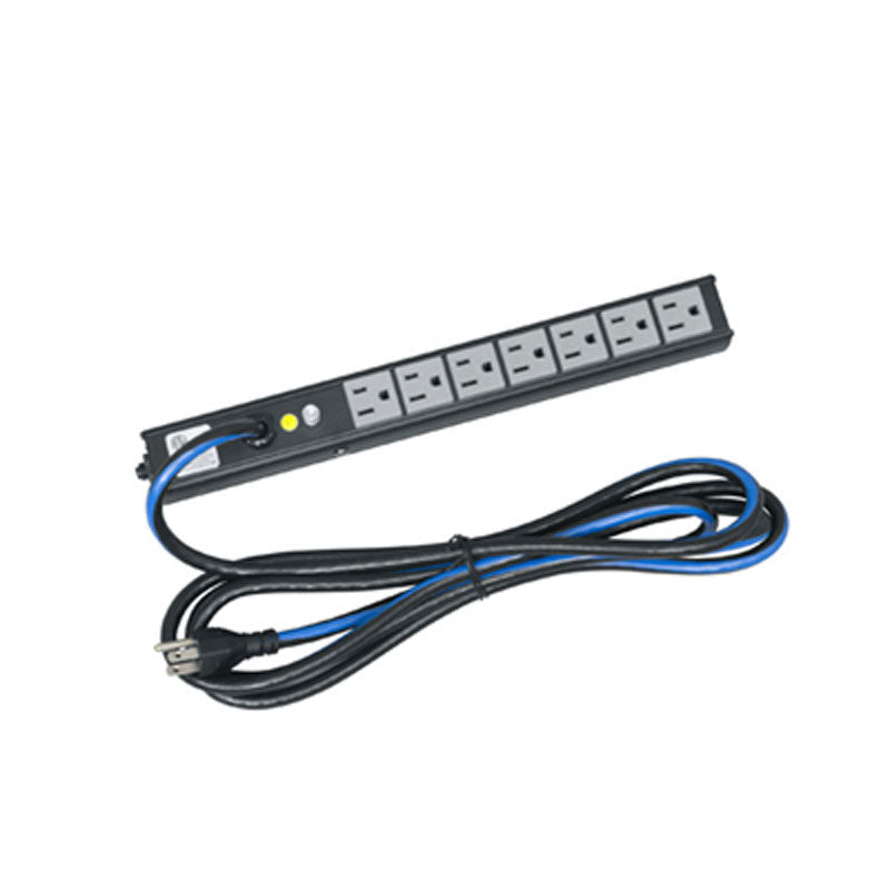 Middle Atlantic Slim Power Strip (7 Outlet, 15A) PD-715SC-NS