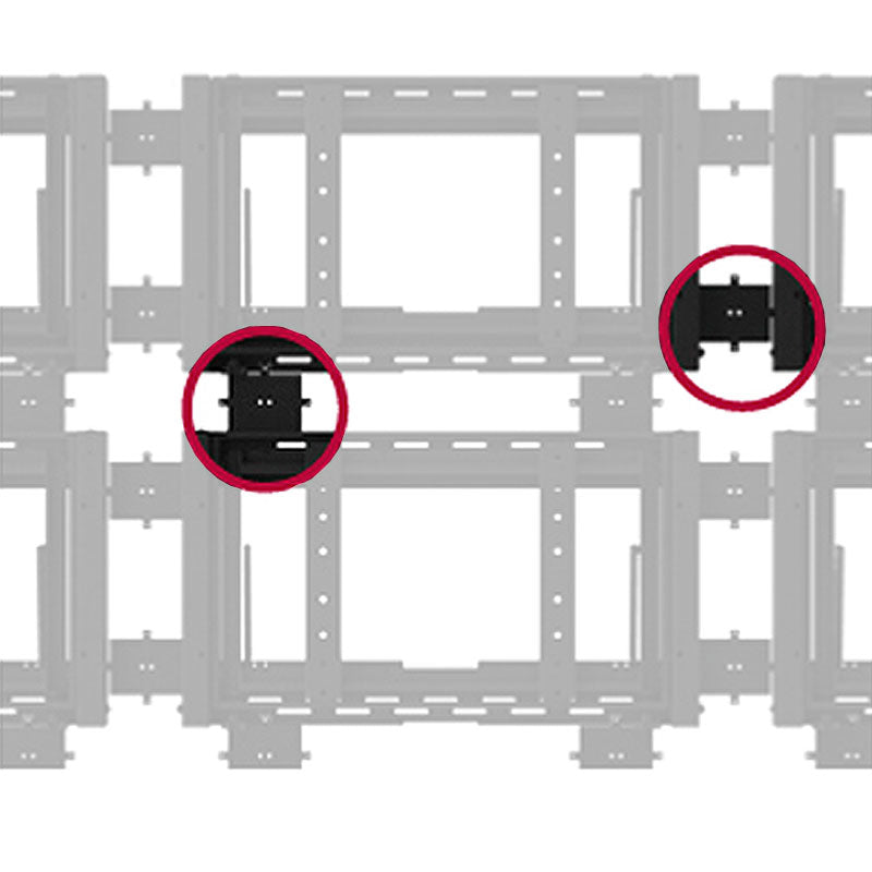 Peerless-AV Custom Wall Plate Spacer Kit (For DSVW Series) DS-VWS