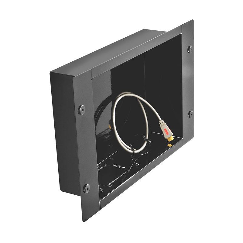 Peerless Large In-Wall Storage Box (Black) IBA2