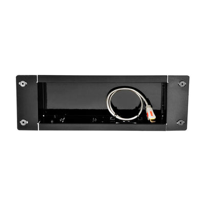 Peerless-AV Medium In-Wall Storage Box IBA3, recessed cable-management box with its cover open